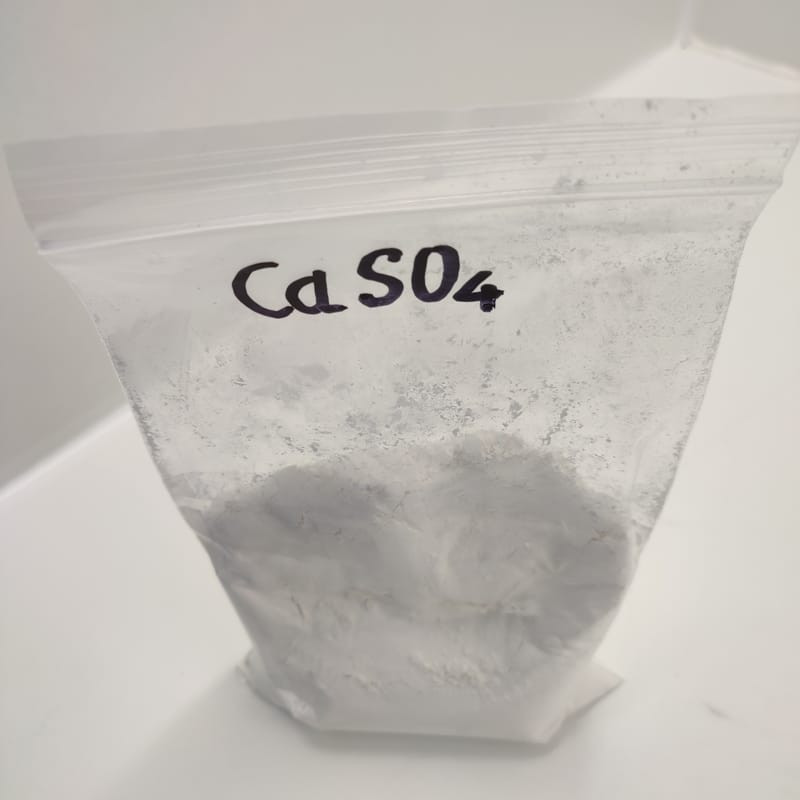 Sulfato cálcico. CaSO4 comozeta