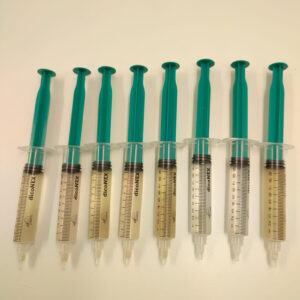 Jeringa de esporas psilocybes cubensis