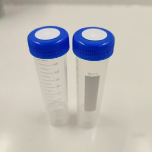 Tubo 50 ml. graduado con filtro