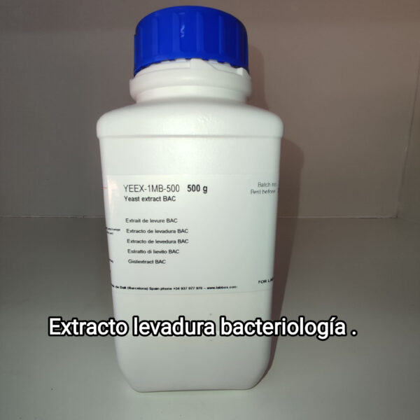 Extracto de levadura BAC.