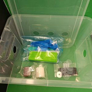 monotub s de 24 litros para el cultivo de setas y hongos.