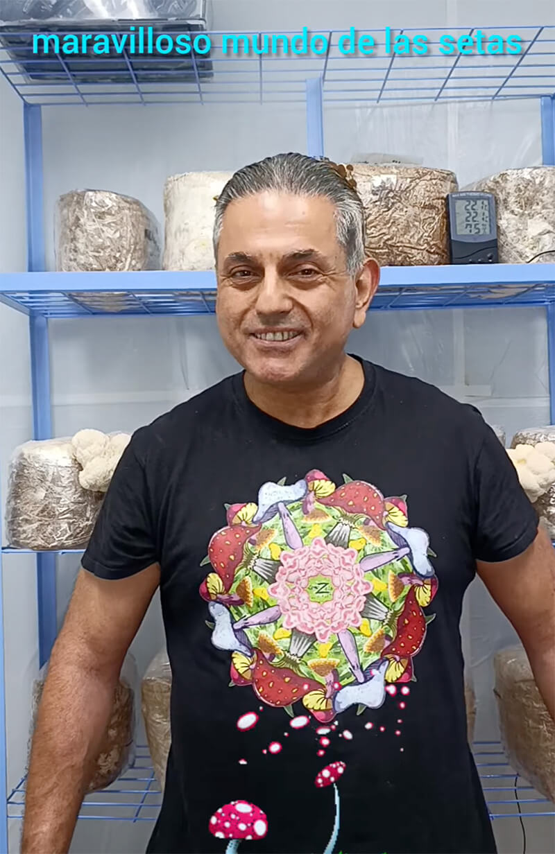 Paco Comozeta Cultiva tus propias setas