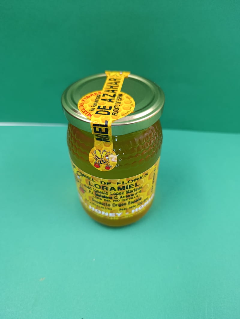 miel de azahar medio kilo