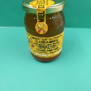 tarro de miel de eucalipto de 1/2 kilo