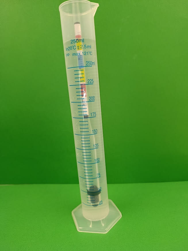 Densímetro Hidromiel